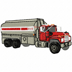 Truck Embroidery Design 5 Truck Embroidery Design 5